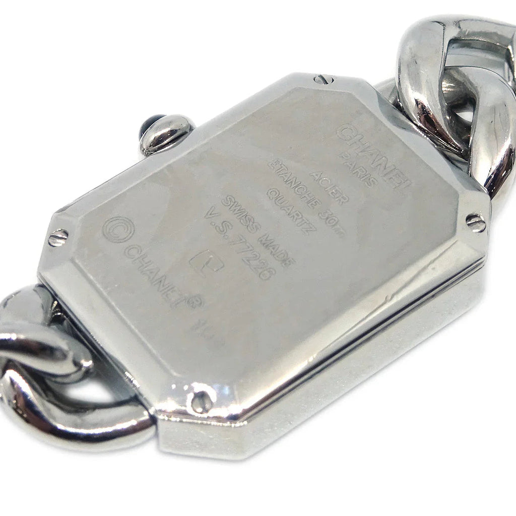 Chanel Premiere Quartz Watch Silver SS #M