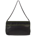 Chanel 2004-2005 Black Lambskin Chain Handbag
