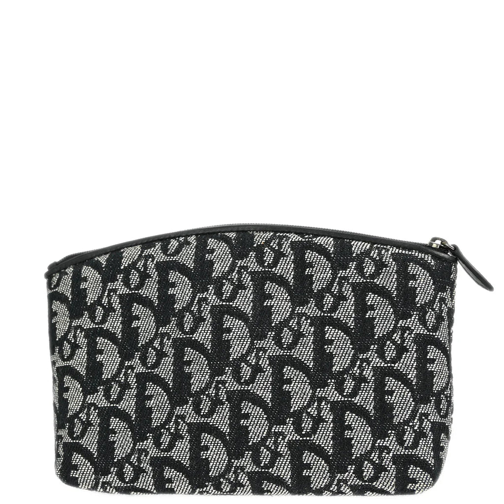 Christian Dior 2003 Trotter Cosmetic Pouch Black