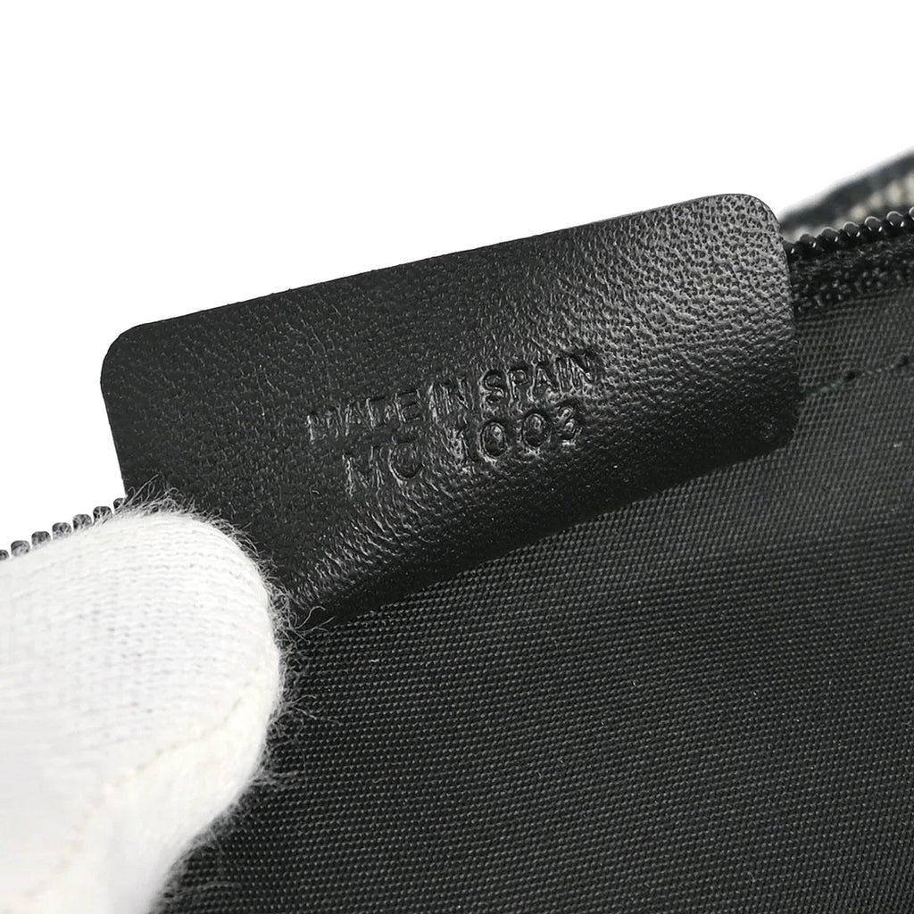 Christian Dior 2003 Trotter Cosmetic Pouch Black