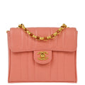 Chanel * 1991-1994 Pink Caviar Mademoiselle Shoulder Bag