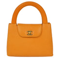 Chanel * 1997-1999 Orange Caviar Handbag