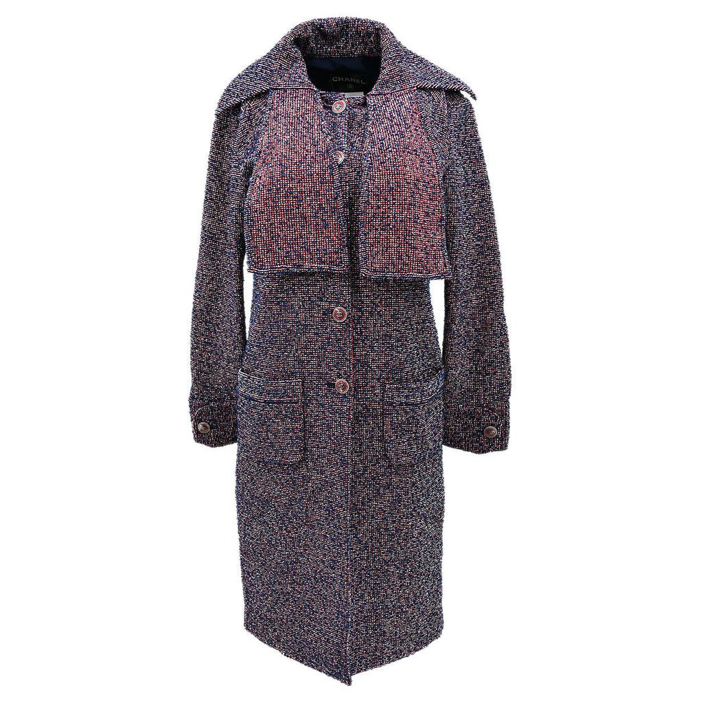 Chanel 2016 Coat Navy #36