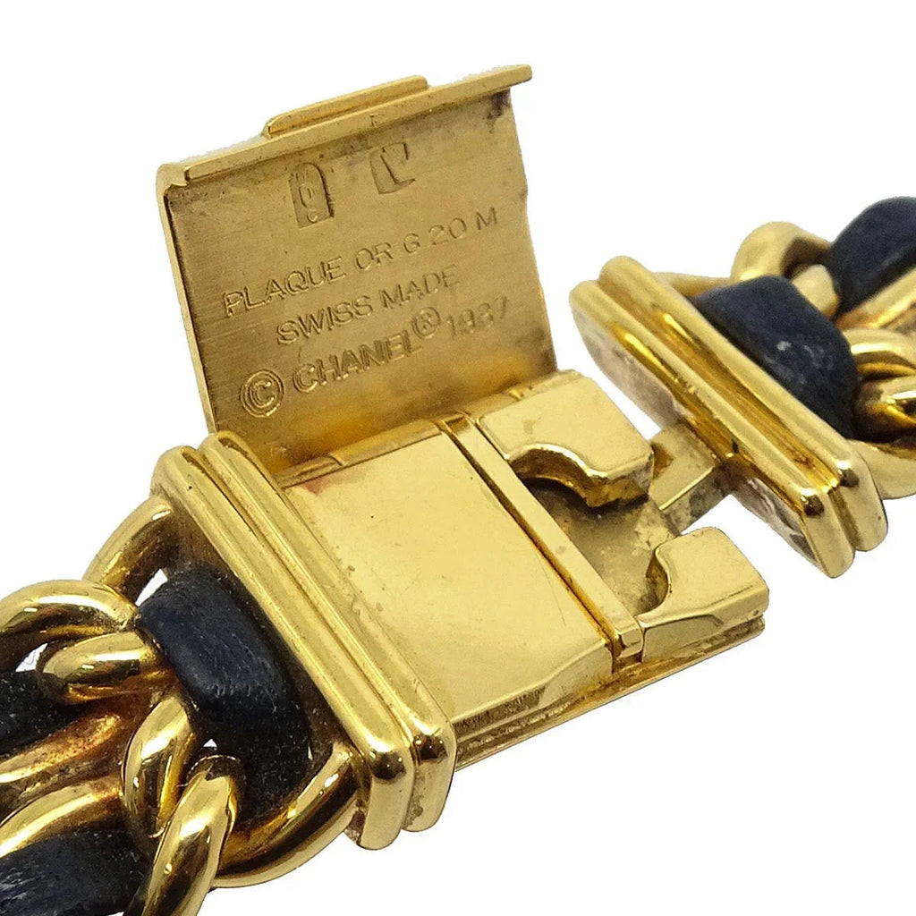 Chanel Premiere Quartz Watch Gold #M