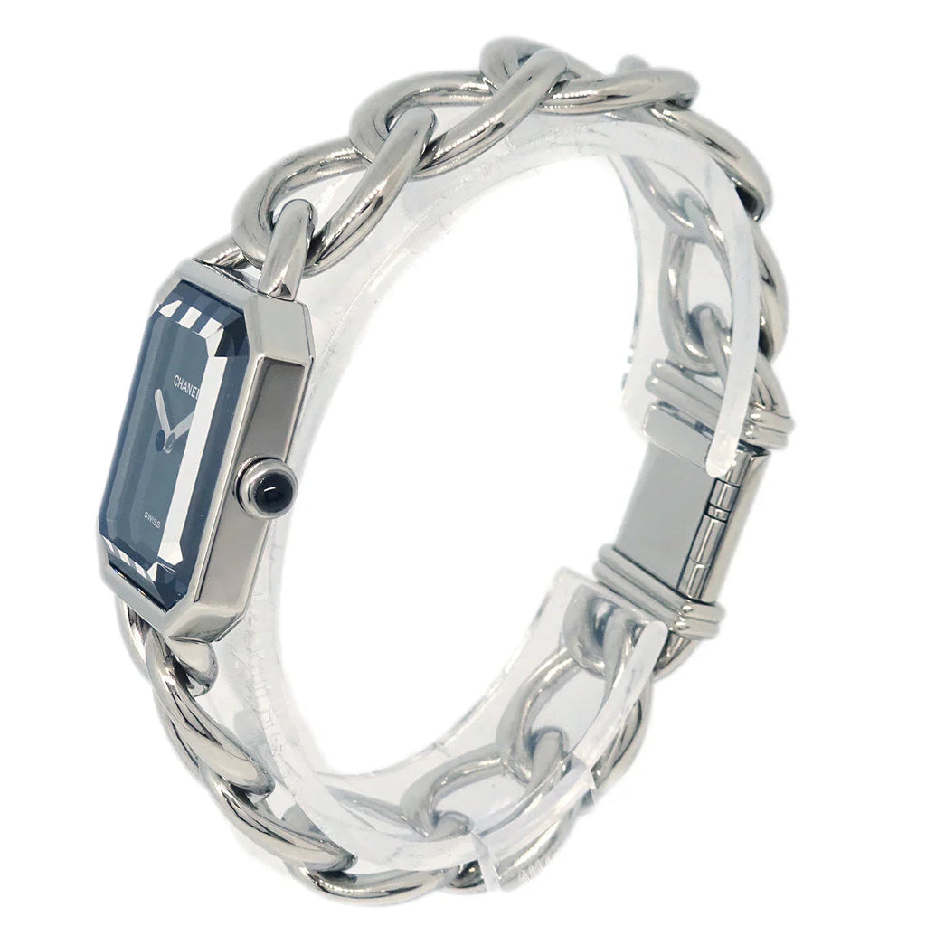 Chanel Premiere Quartz Watch Silver SS #L