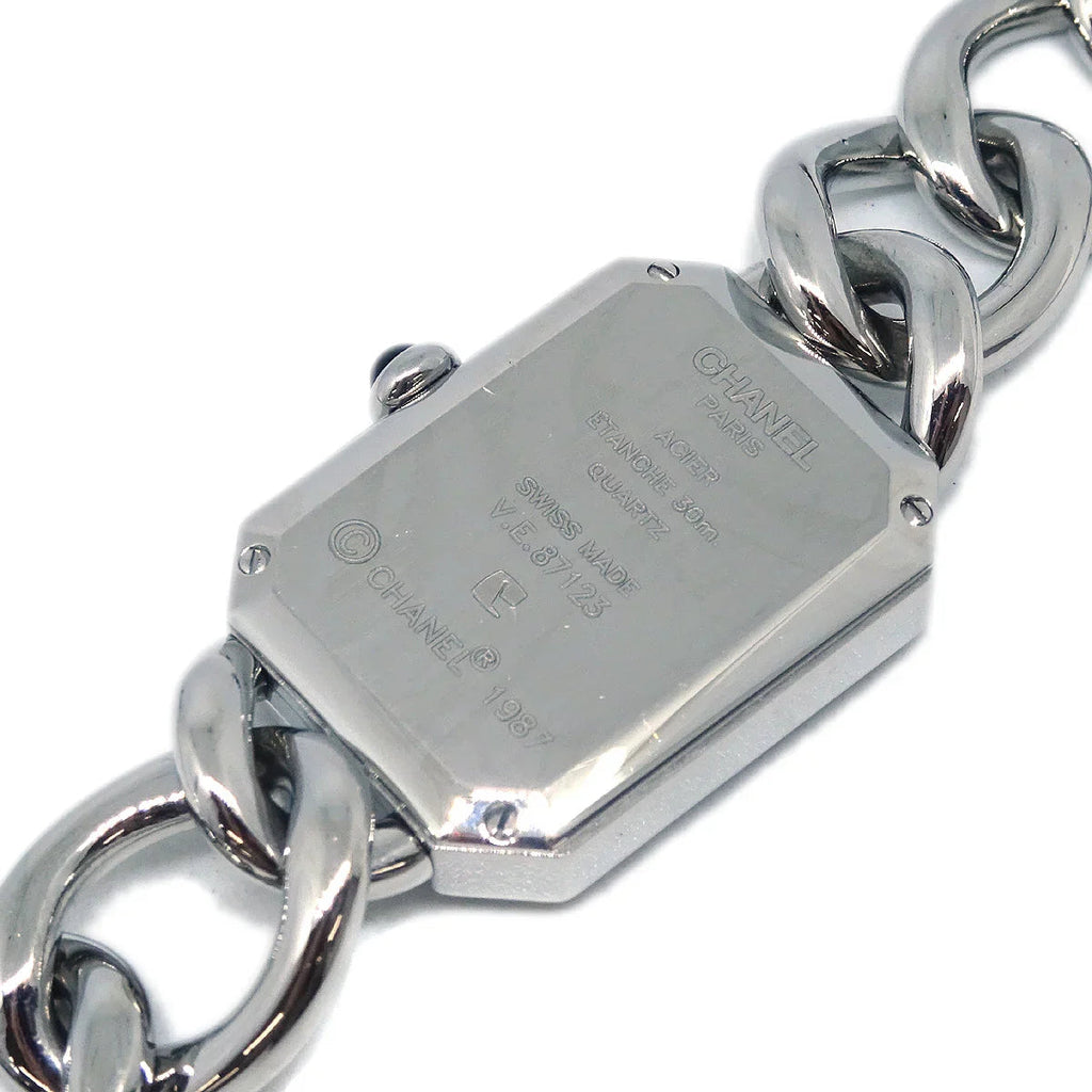 Chanel Premiere Quartz Watch Silver SS #L