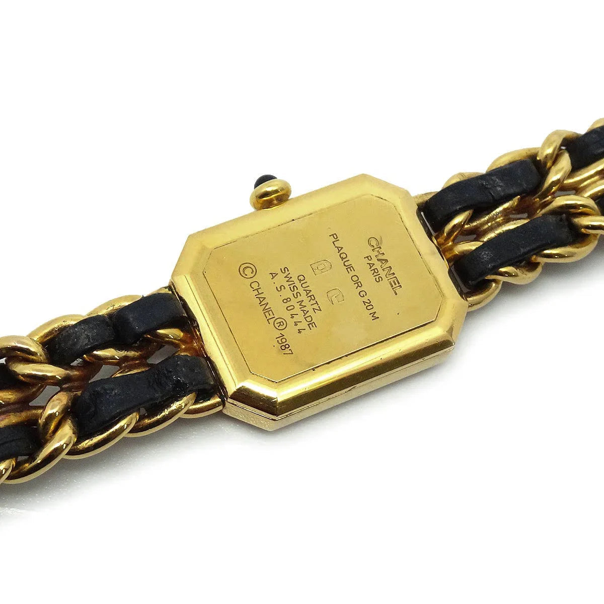 Chanel Premiere Quartz Watch Gold #M