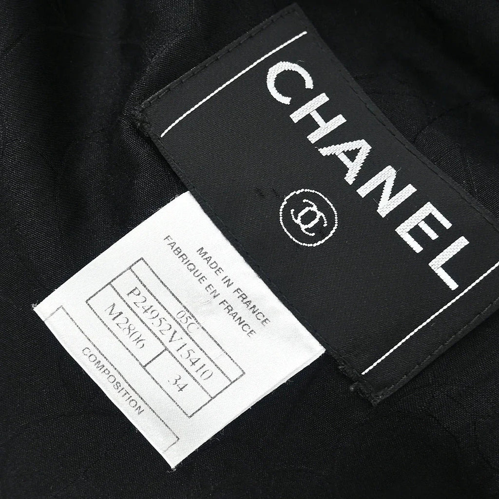Chanel 2005 Black & White "Devil Wears Prada" Jacket #34