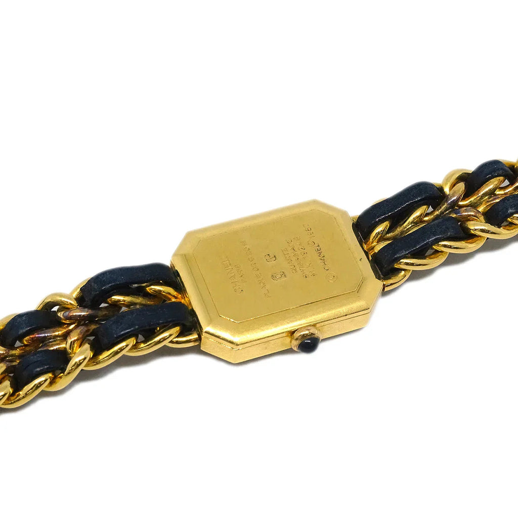 Chanel Premiere Quartz Watch Gold #M