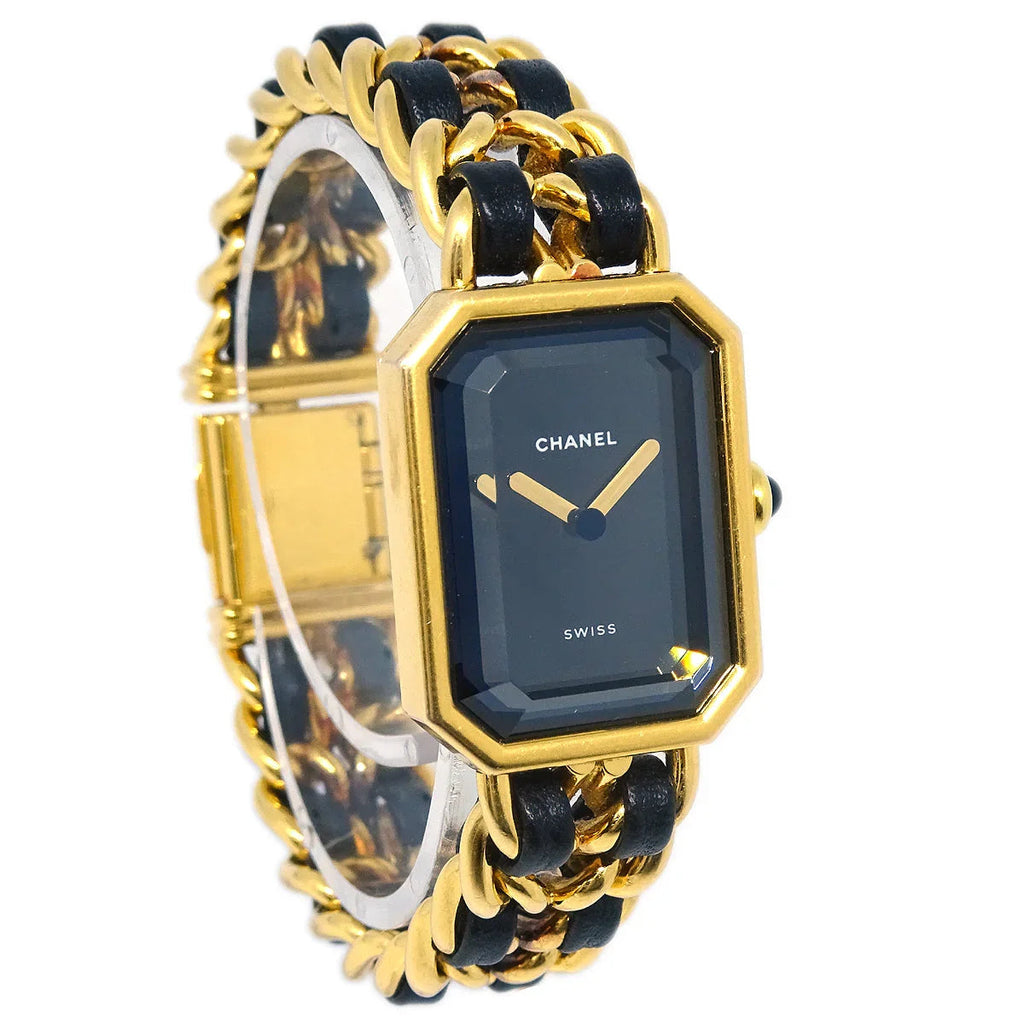 Chanel Premiere Quartz Watch Gold #M