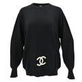 Chanel CC logo Sweater Black