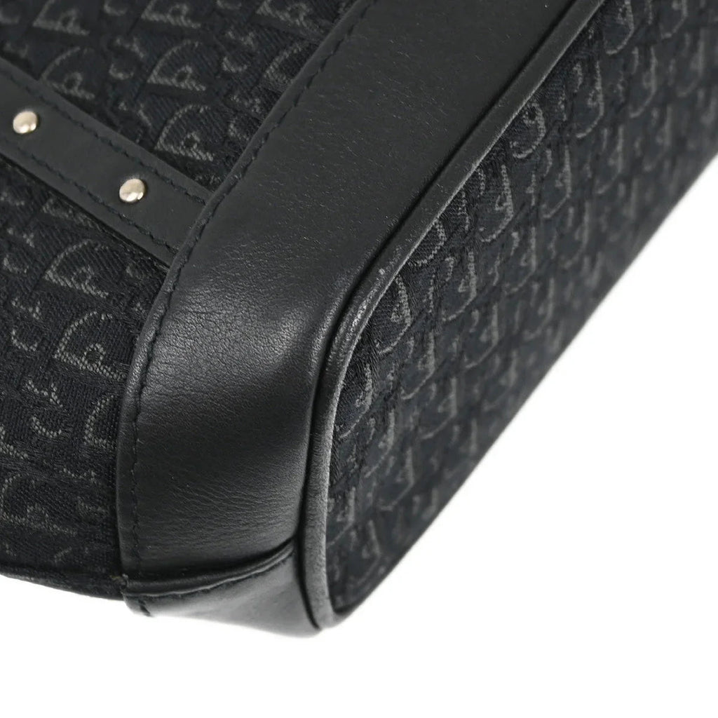 Christian Dior 2003 Black Street Chic Trotter Handbag