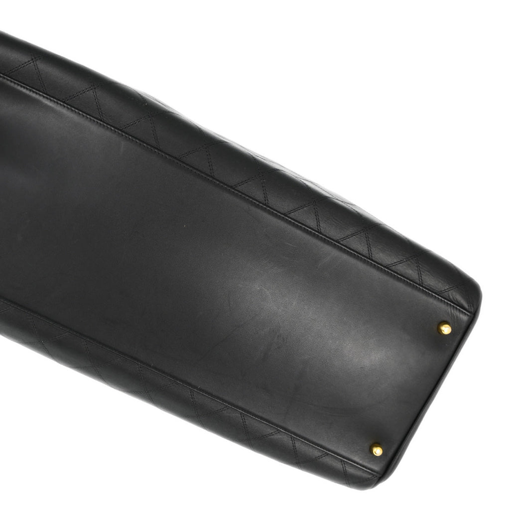 Chanel Black Lambskin Bicolore Supermodel Shoulder Bag