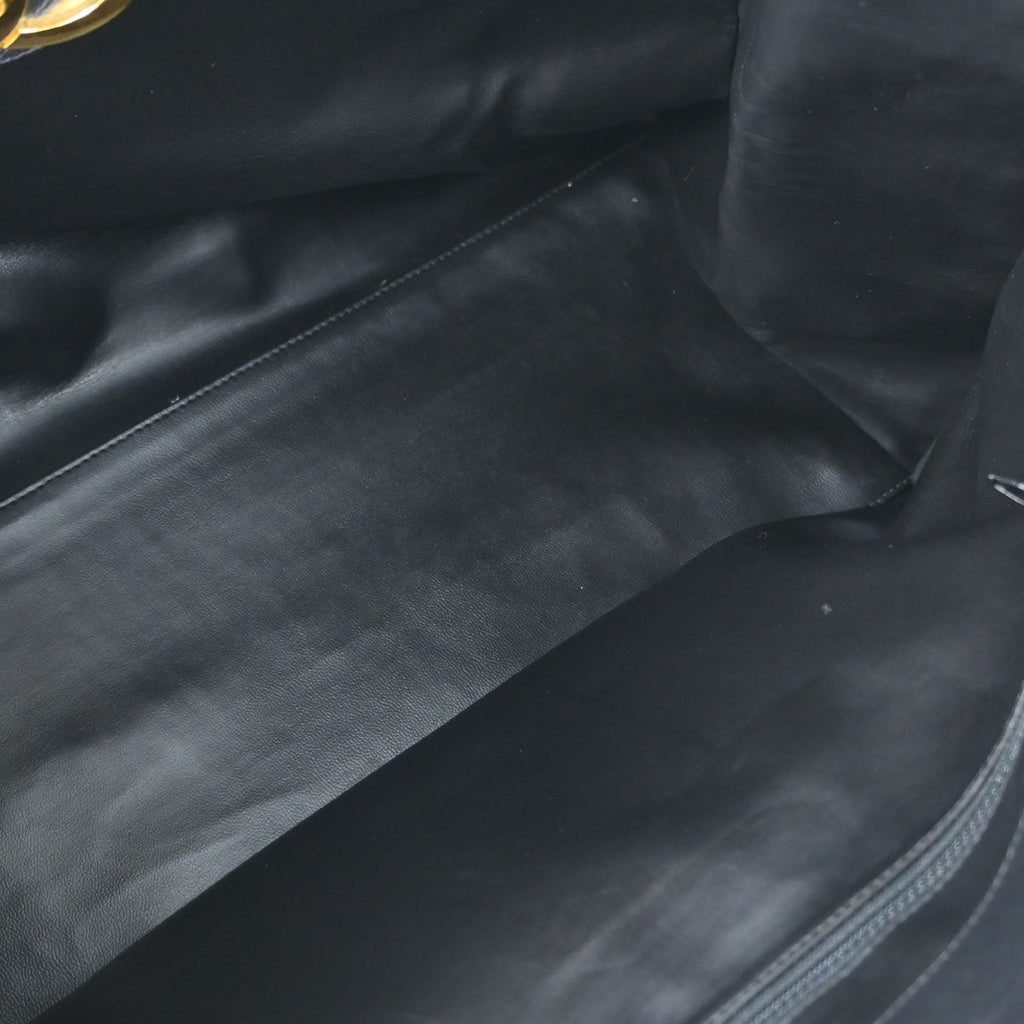 Chanel Black Lambskin Bicolore Supermodel Shoulder Bag