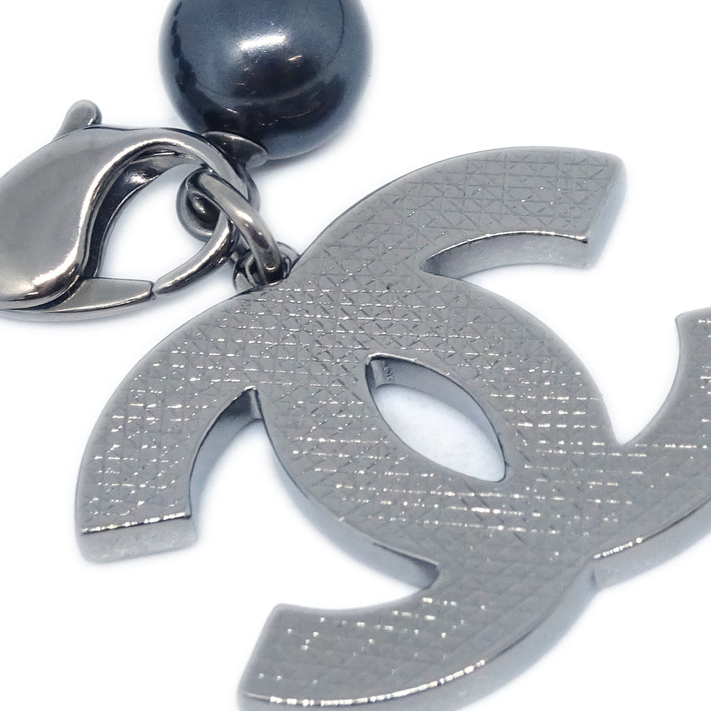 Chanel  Bracelet Artificial Pearl Black A11V
