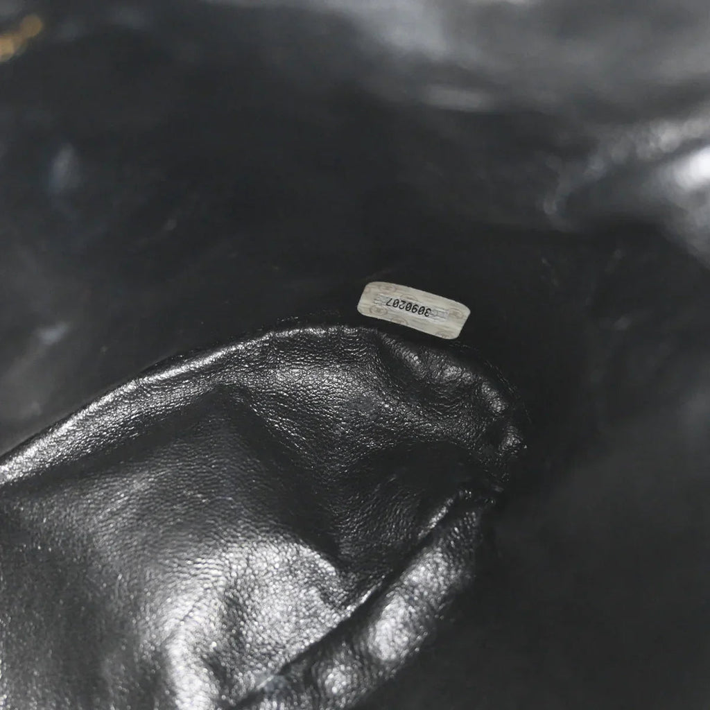 Chanel 1994-1996 Black Velvet Small Duma Backpack