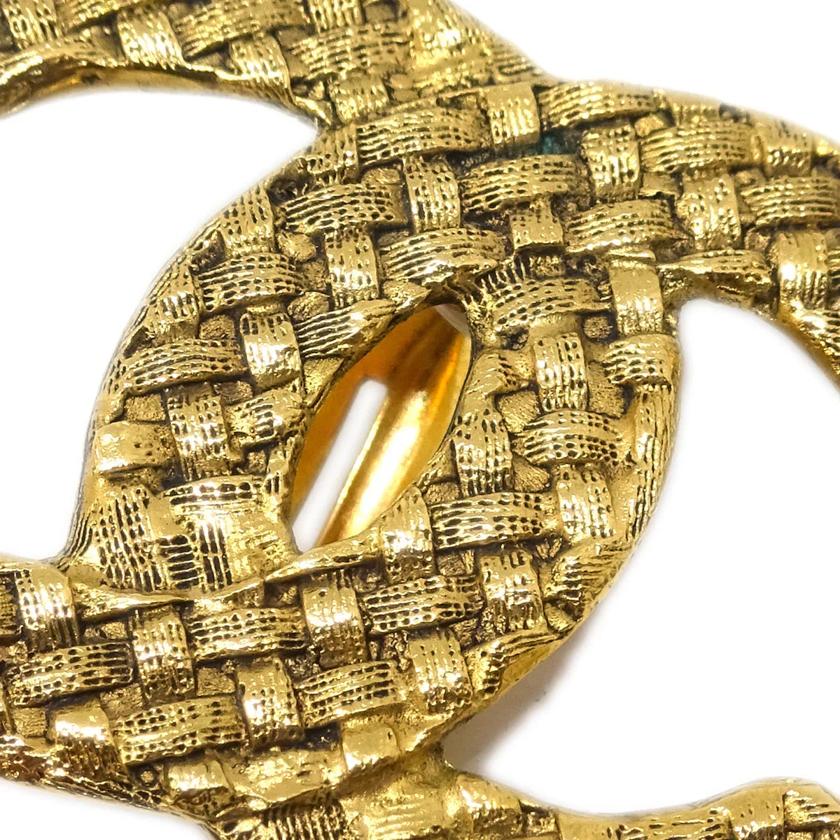 Chanel Gold CC Earrings Clip-On 2878/29