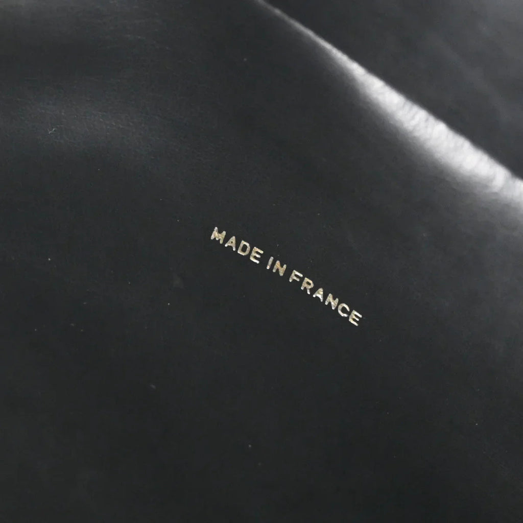 Chanel 1994-1996 Black Calfskin Bowling Bag 50