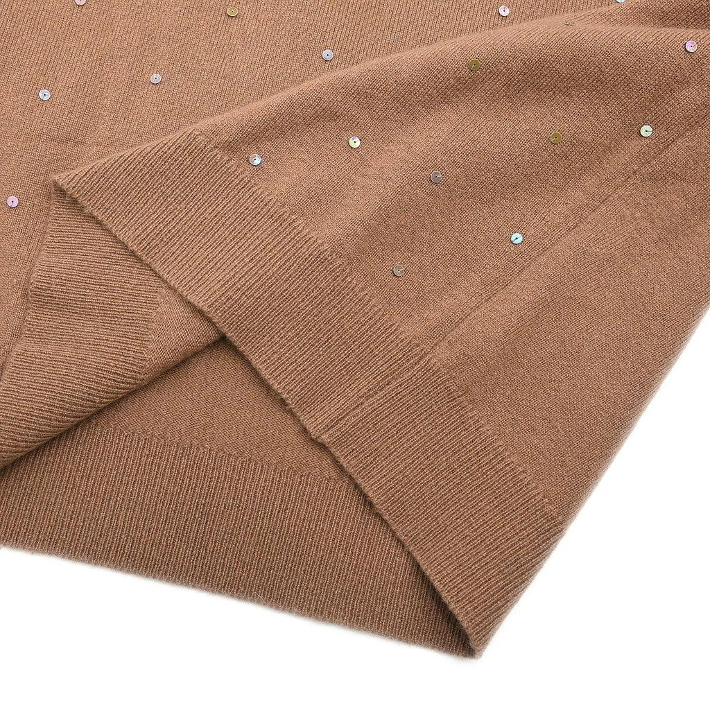 Chanel 1996 Set Cardigan Top Brown #44