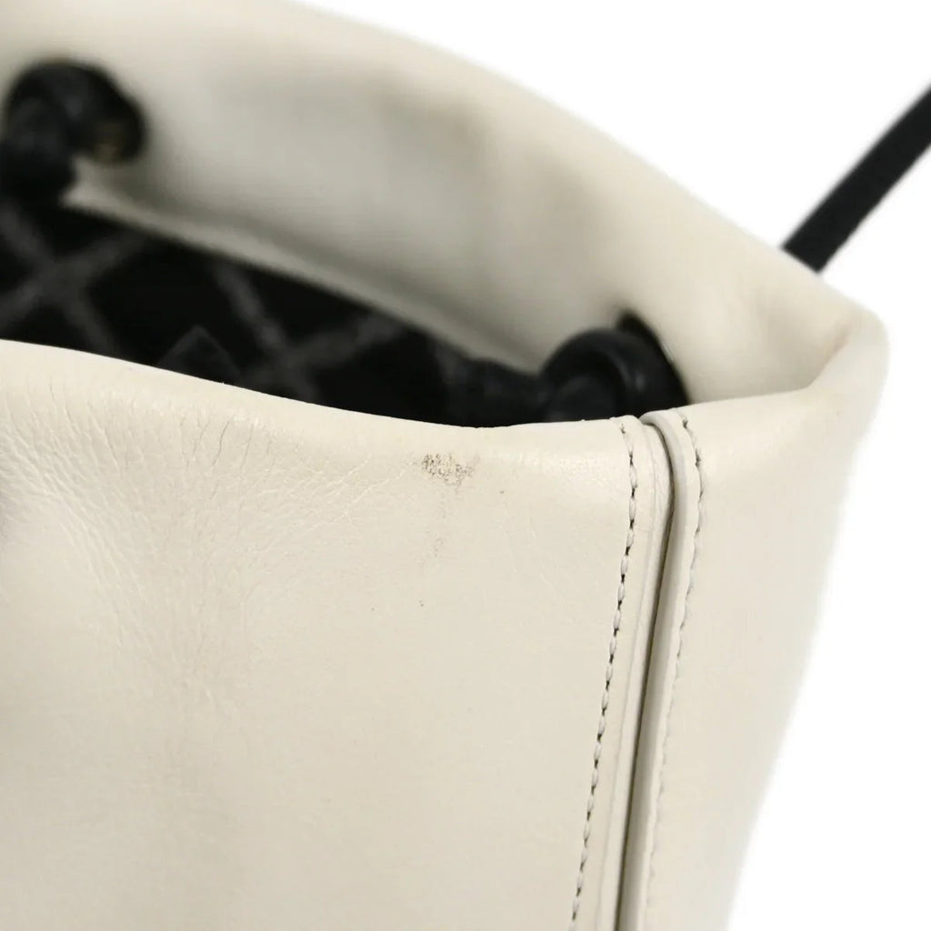 Chanel 2008-2009 White Calfskin Essential Tote Bag