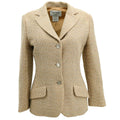 Chanel 1998 Single Breasted Jacket Beige #38