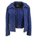 Chanel 1994 Set Jacket Top Blue #40
