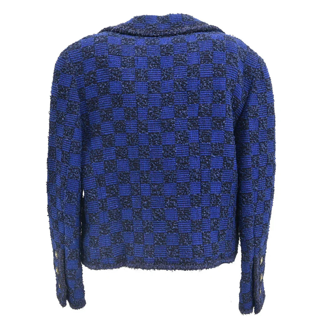 Chanel 1994 Set Jacket Top Blue #40