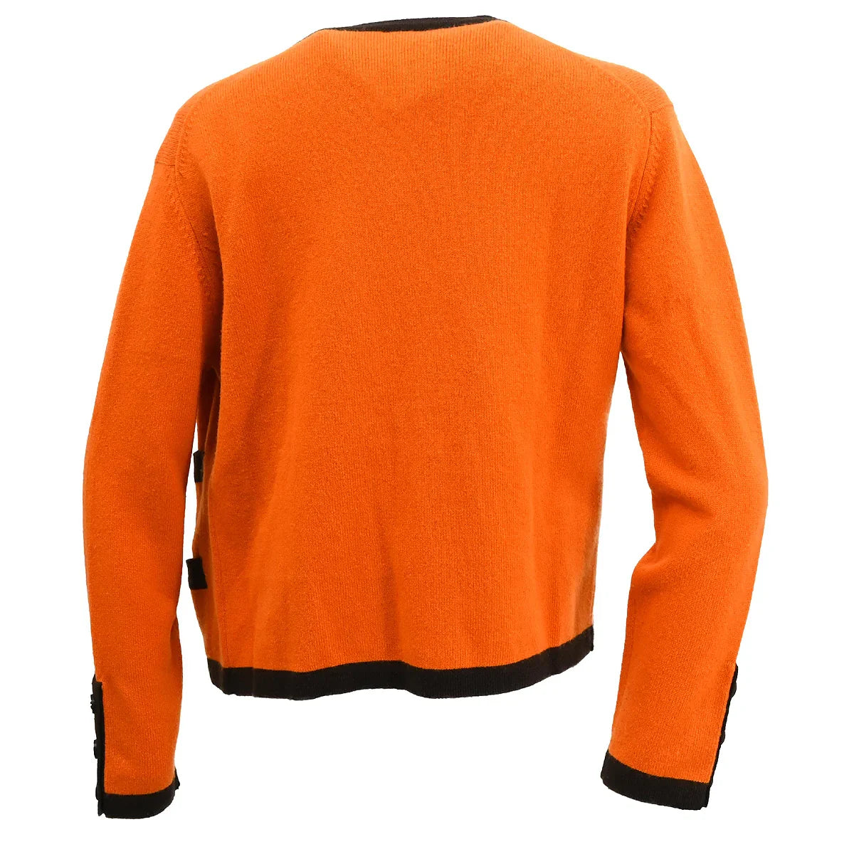 Chanel 1996 Set Cardigan Top Orange #44
