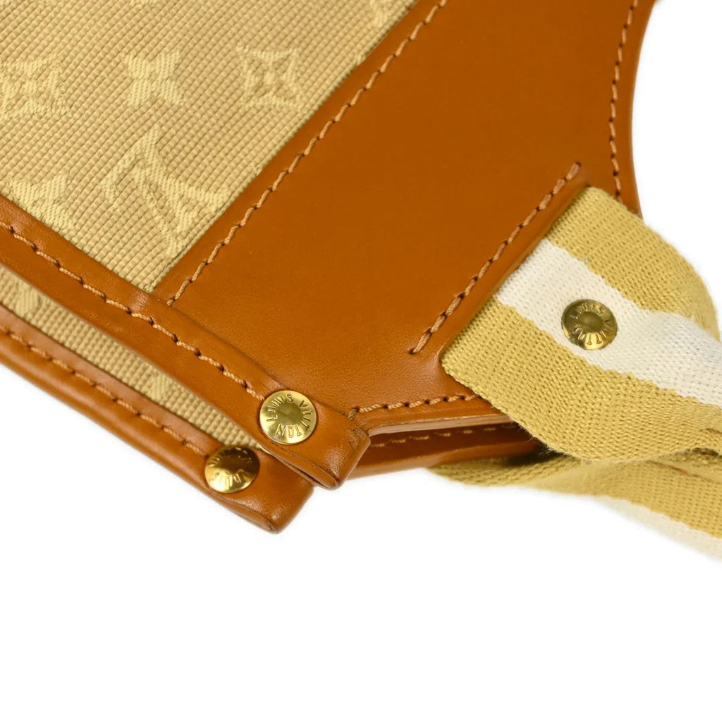 Louis Vuitton 2004 Beige Monogram Mini Sac Catherine Handbag M92328