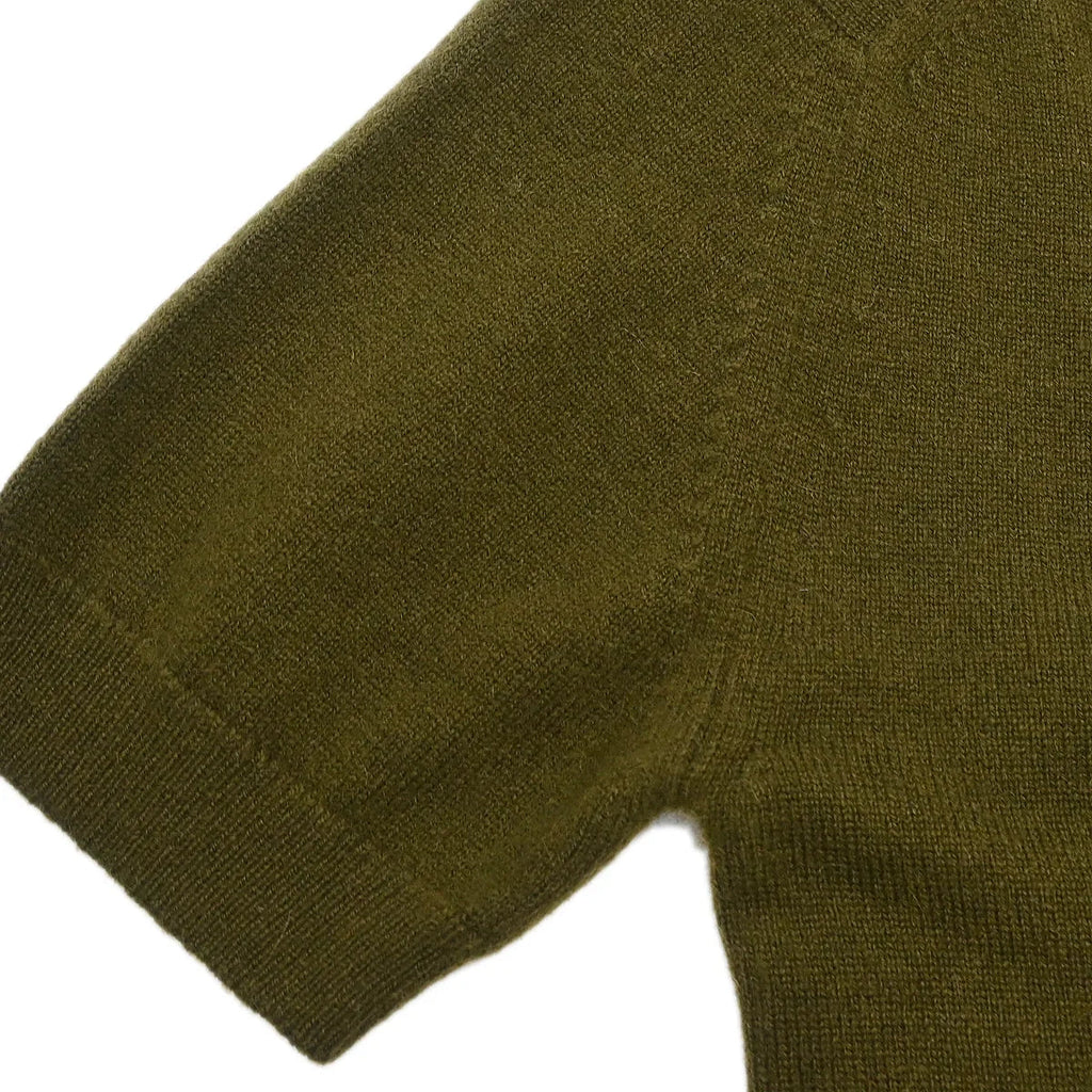Chanel 1996 Set Cardigan Top Khaki #38