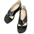 Chanel * Patent Leather Sandals Shoes #36