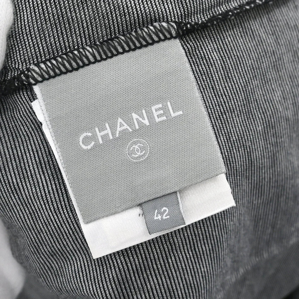 Chanel 2006 Sport Line Long Sleeve Top Black #42