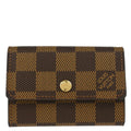 Louis Vuitton 2005 Damier Porte Monnaie Plat Coin Case Wallet N61930