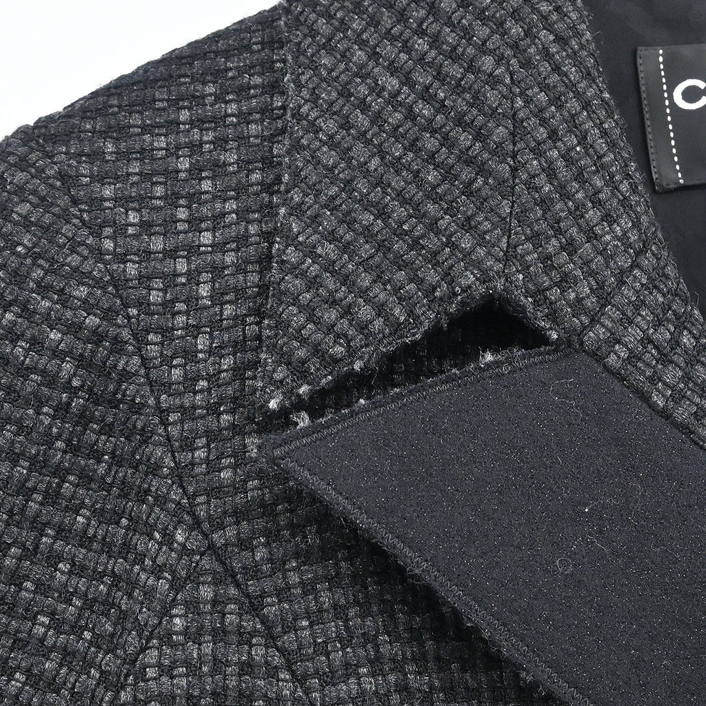 Chanel 2009 Double Breasted Jacket Black #36