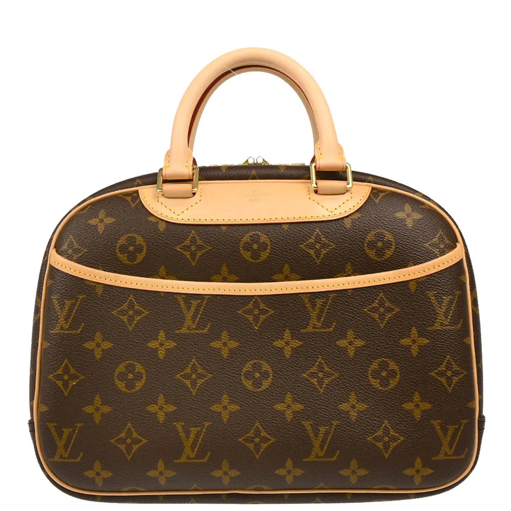 Louis Vuitton 2004 Monogram Trouville Handbag M42228