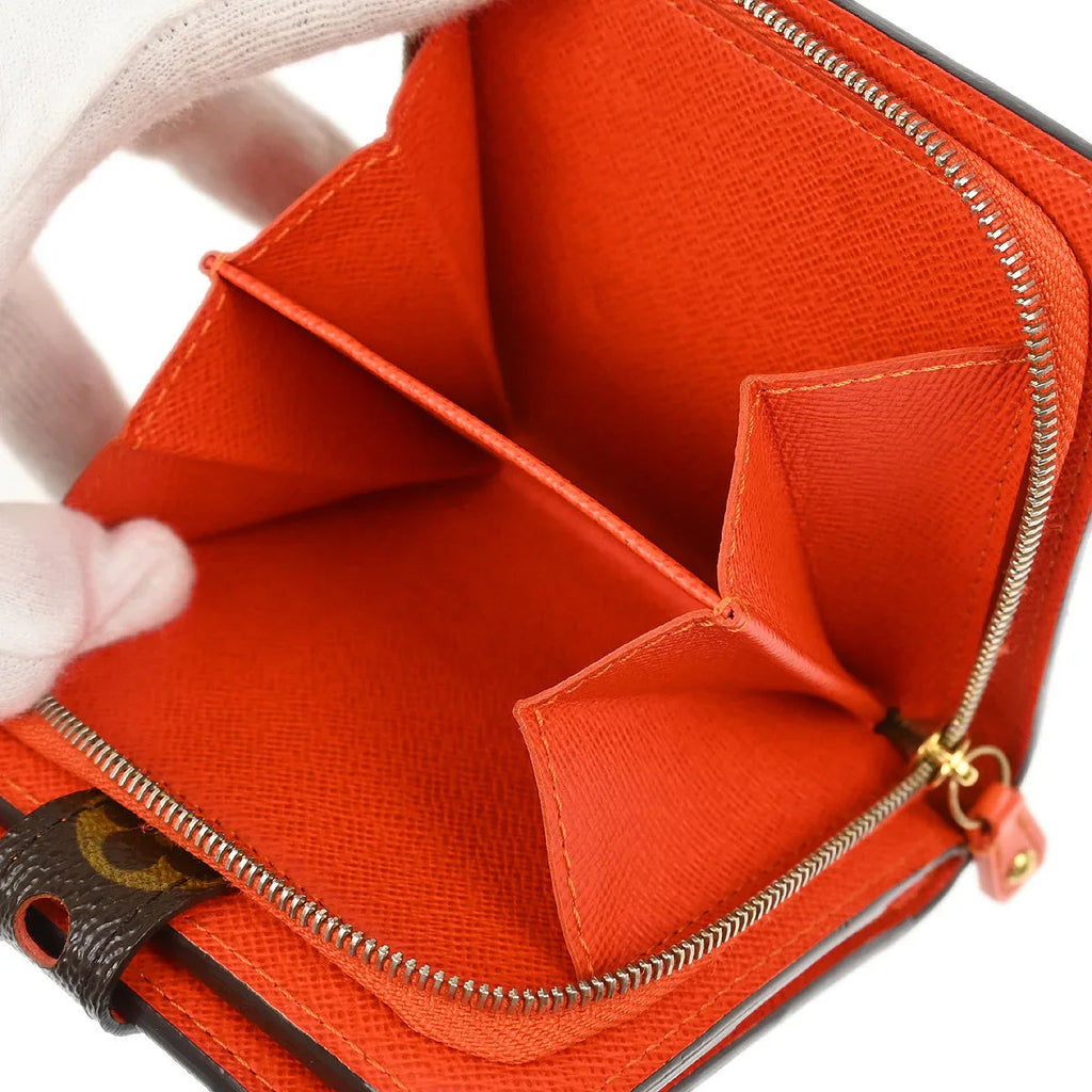 Louis Vuitton 2006 Monogram Perfo Compact Zip Wallet M95189
