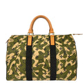 Louis Vuitton 2008 Green Monogramouflage Speedy 35 Handbag M95773