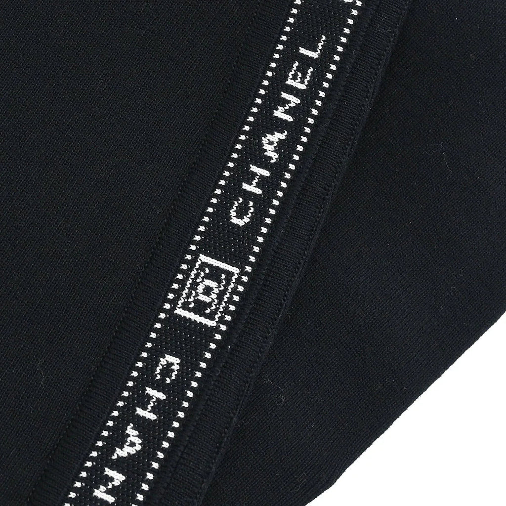 Chanel 2004 Sport Line Sleeveless Dress Black #38