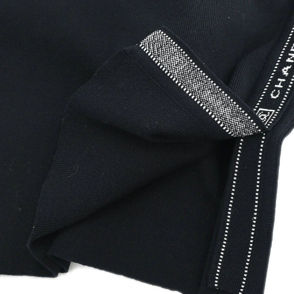 Chanel 2004 Sport Line Sleeveless Dress Black #38