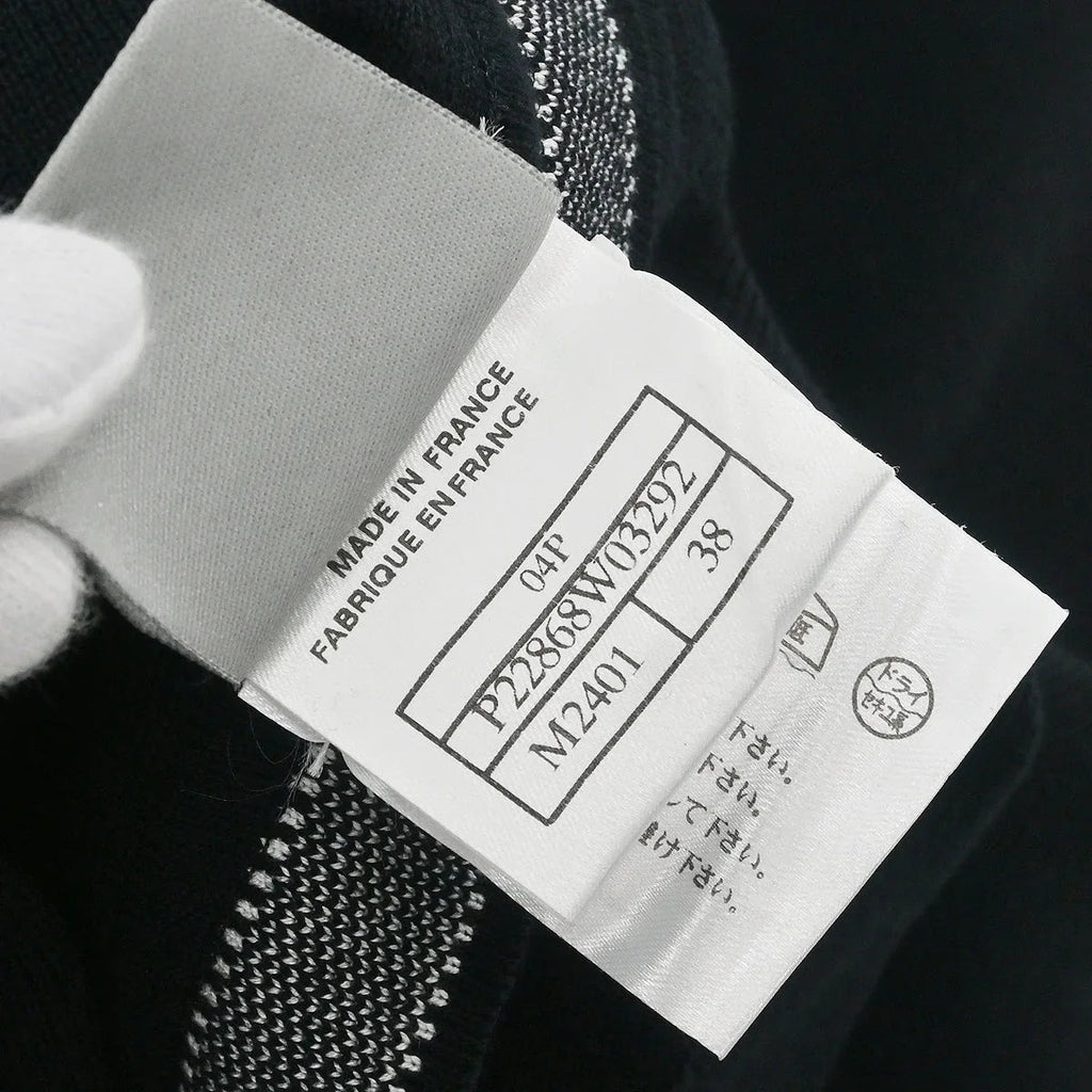 Chanel 2004 Sport Line Sleeveless Dress Black #38