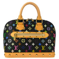 Louis Vuitton 2007 Black Monogram Multicolor Alma Handbag M92646