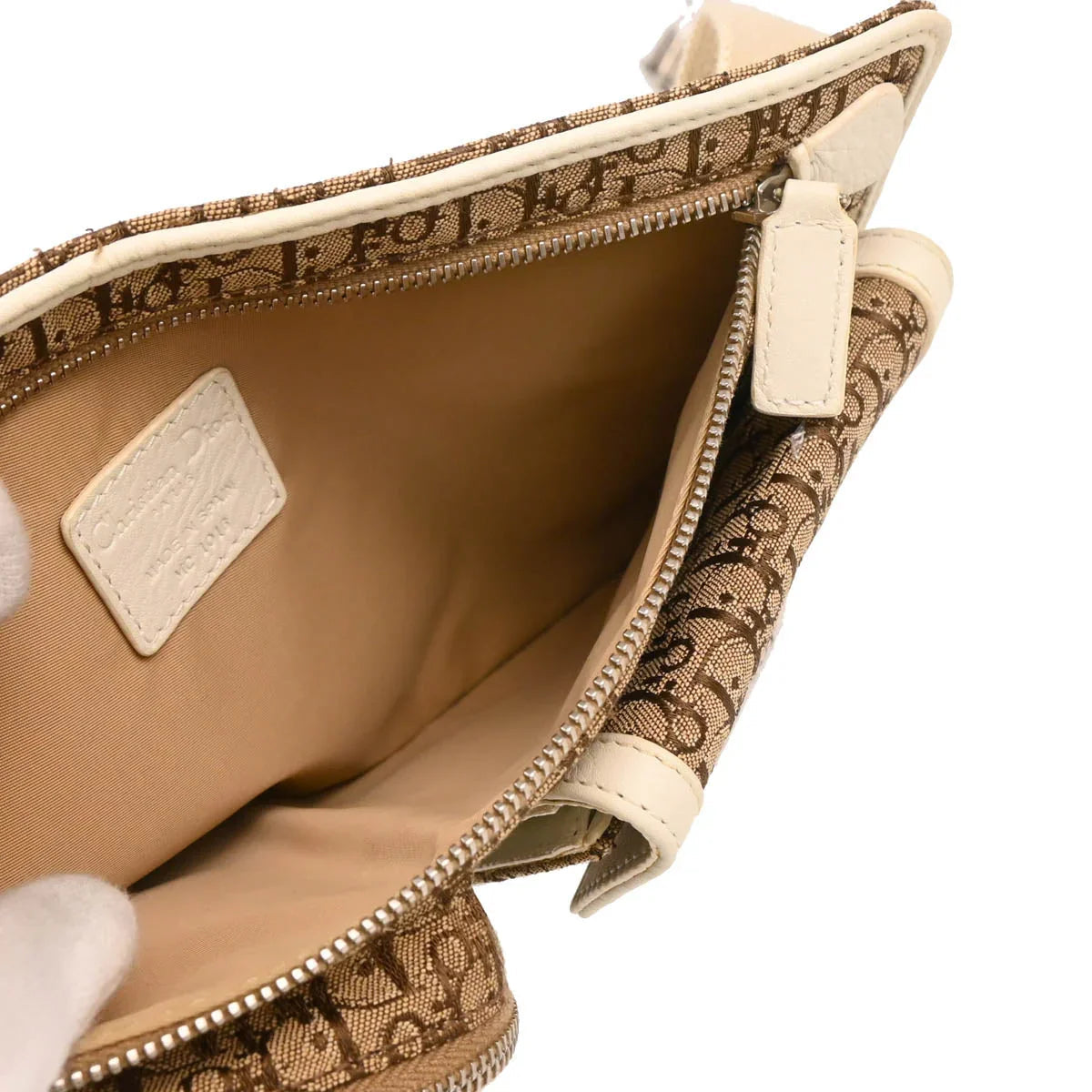 Christian Dior 2006 Brown Street Chic Trotter Belt Bum Bag