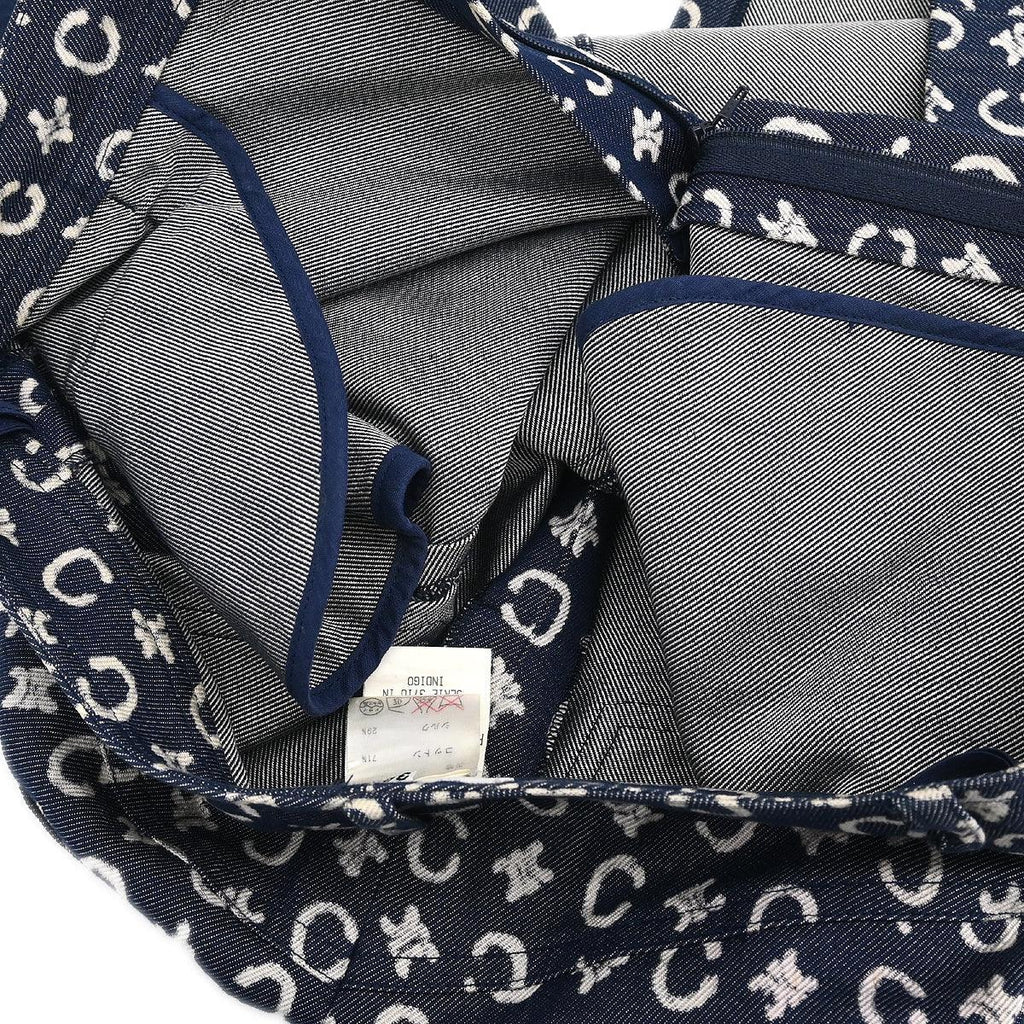 Celine Skirt Macadam Denim Blue #34
