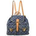 Louis Vuitton 2006 Blue Monogram Denim Sac a Dos GM Backpack M95056