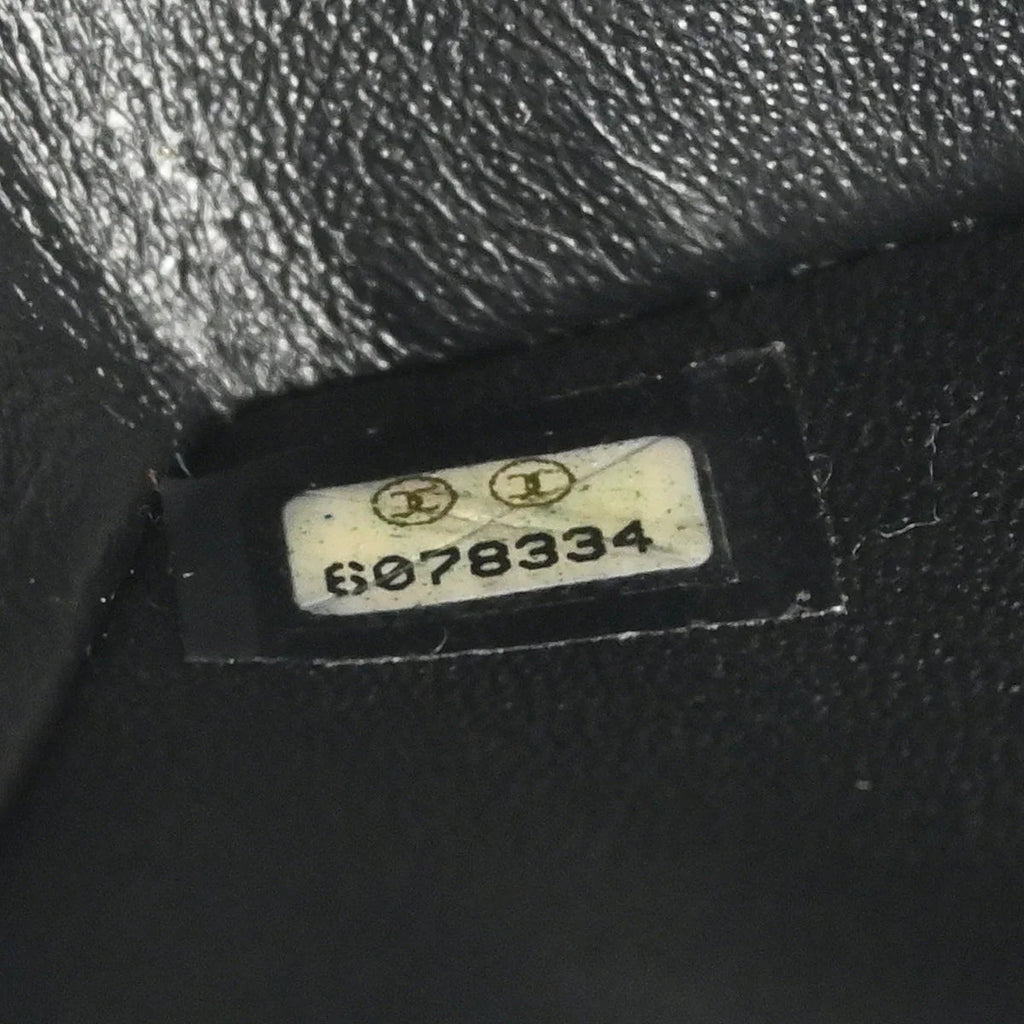 Chanel 2000-2001 Black Caviar Small Classic Double Flap Shoulder Bag