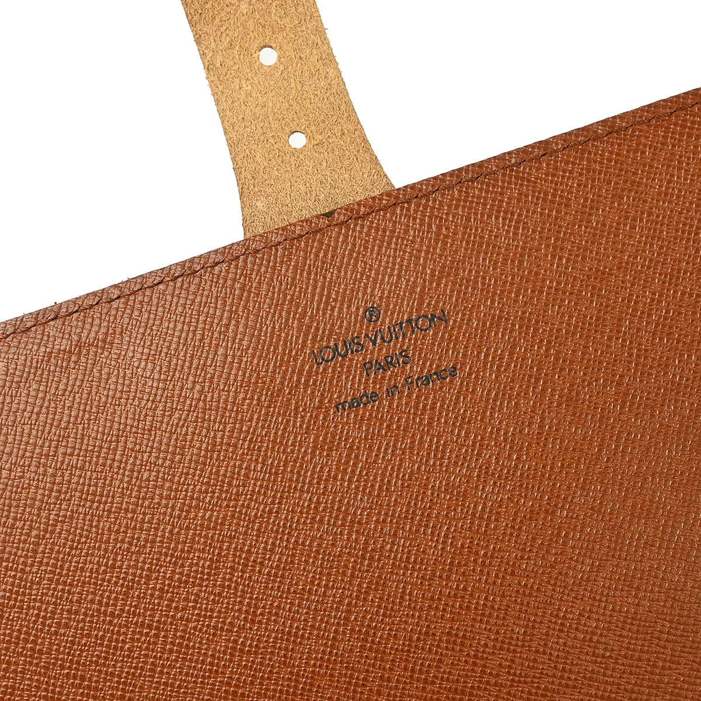 Louis Vuitton 1995 Monogram Cartouchiere GM Shoulder Bag M51252