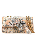 Chanel 2003-2004 Pink Satin Chain Shoulder Bag