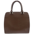 Louis Vuitton 2002 Brown Epi Pont Neuf Handbag M5205D