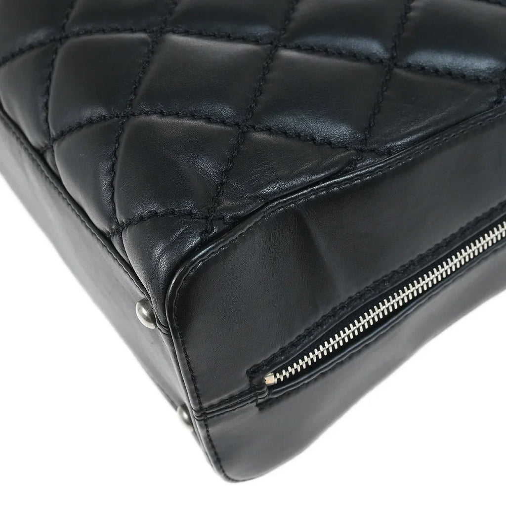 Chanel 2006-2008 Black Calfskin Wild Stitch Handbag