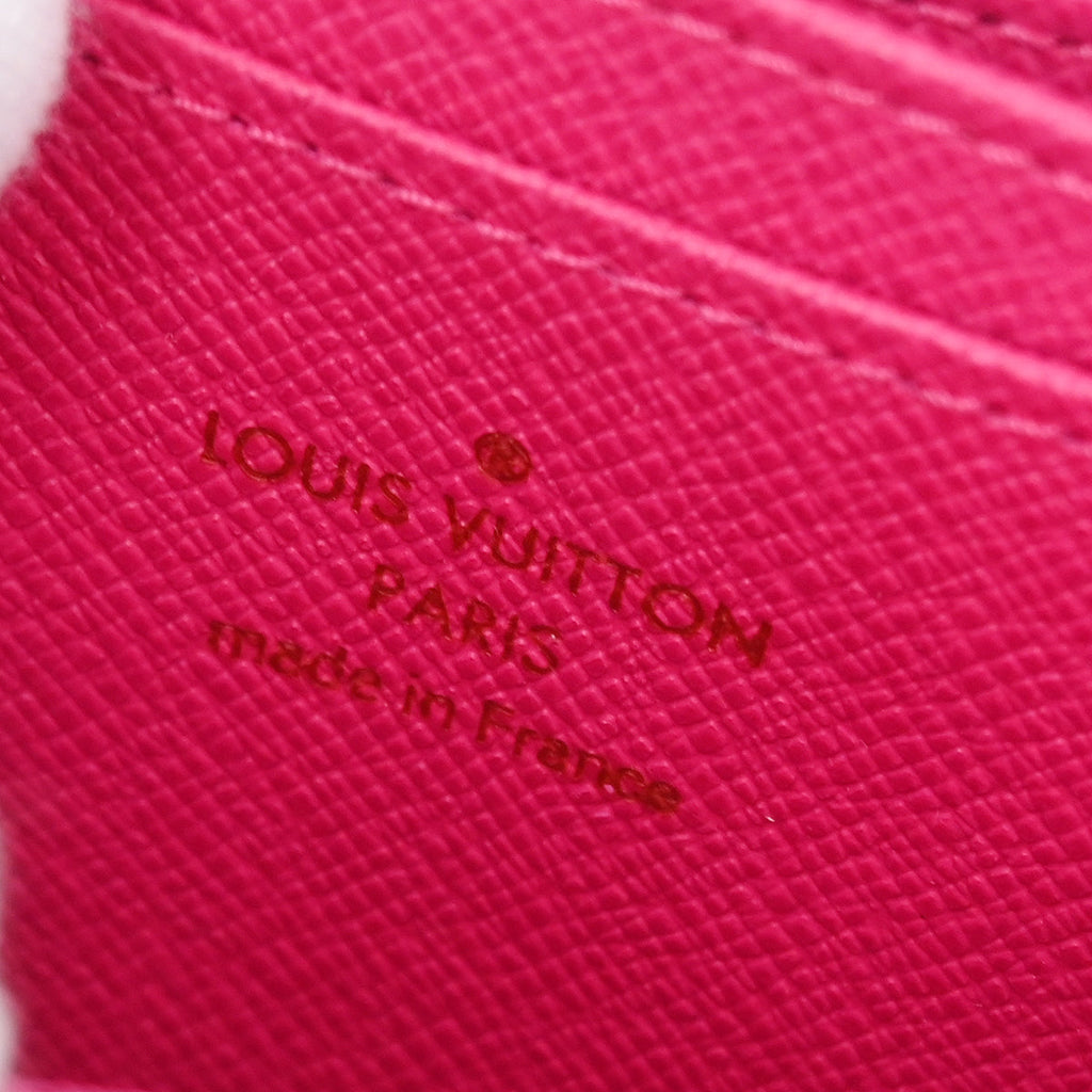 Louis Vuitton 2012 Black Multicolor Zippy Coin Purse Wallet M93740